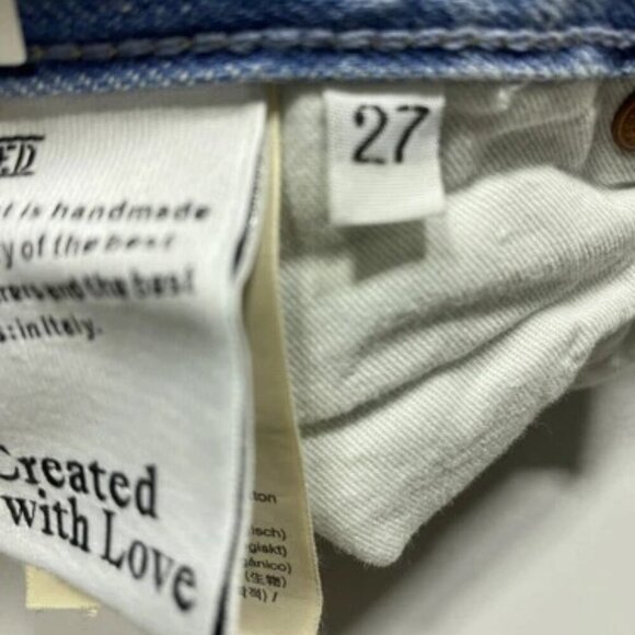 MNEW CLOSED Womens Jeans Mid Blue Size 27 Briston Relaxed Fit Mid Waist Pockets - Picture 6 of 13